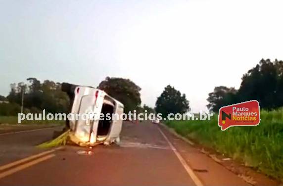 Acidente na RS-342, entre TM e Independência, deixa dois feridos