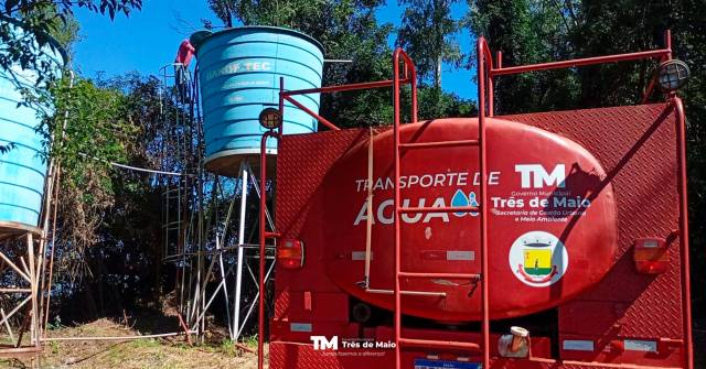 Abastecimento emergencial garante água potável em Manchinha