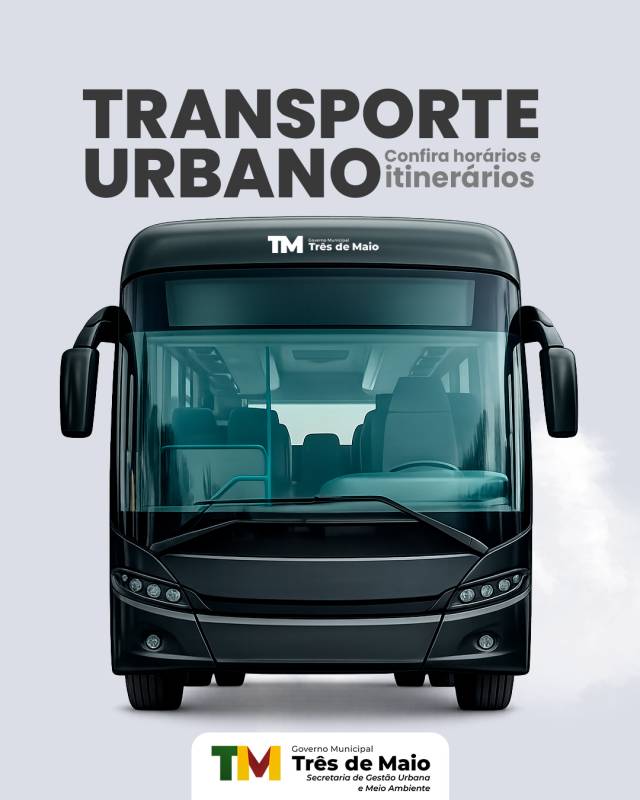 Confira os novos horários e itinerários do transporte coletivo em TM