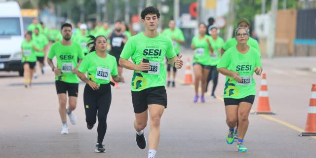 Corrida do Sesi integra a programação da Fenasoja 2026