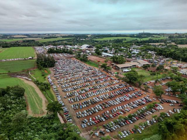 Fenasoja 2026 anuncia preço do estacionamento