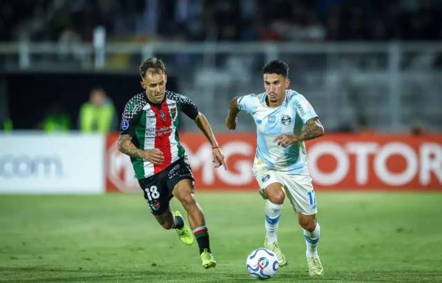 Grêmio empata sem gols com o Palestino pela Copa Sul-Americana
