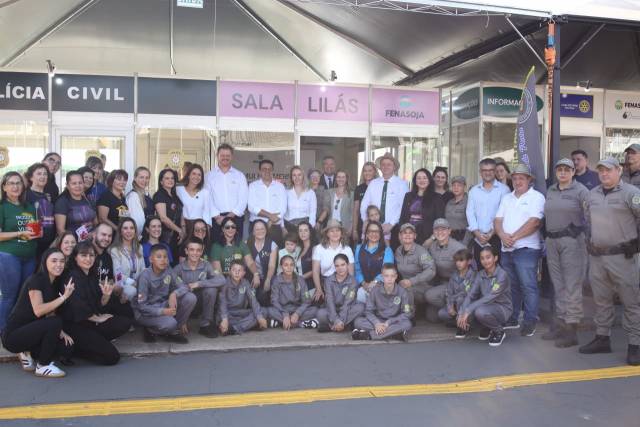 Fenasoja inaugura Sala Lilás e fortalece rede de proteção às mulheres