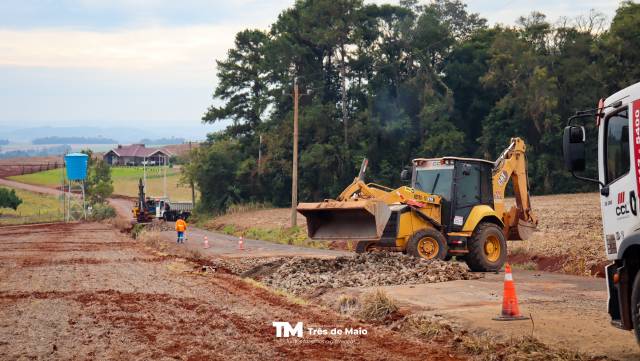 Daer dá início às obras de melhoria da estrada de Manchinha e Progresso