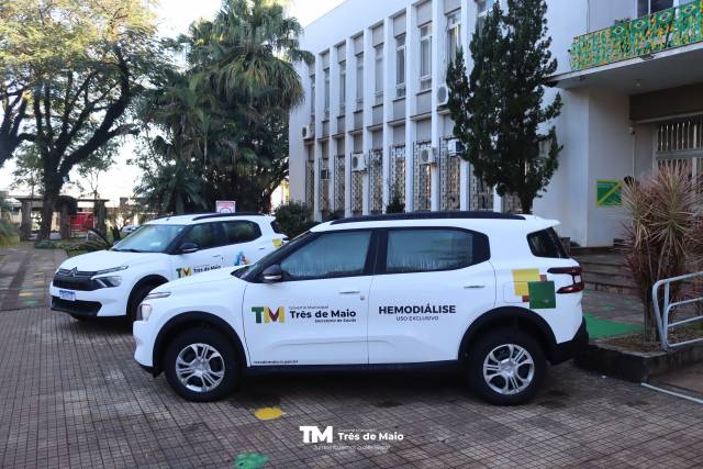 Prefeitura adquire dois veículos novos para a Saúde