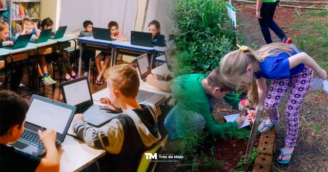 Escola Municipal Bem Viver Caúna recebe reconhecimento nacional por suas práticas de Educação Integral