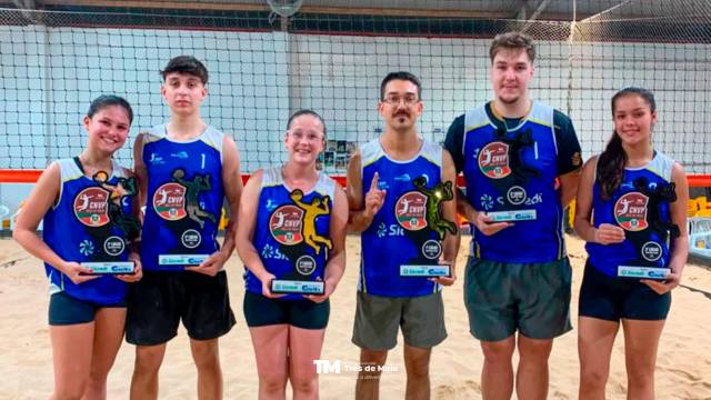 Confira os vencedores da 3ª Etapa do Circuito Noroeste de Vôlei de Praia