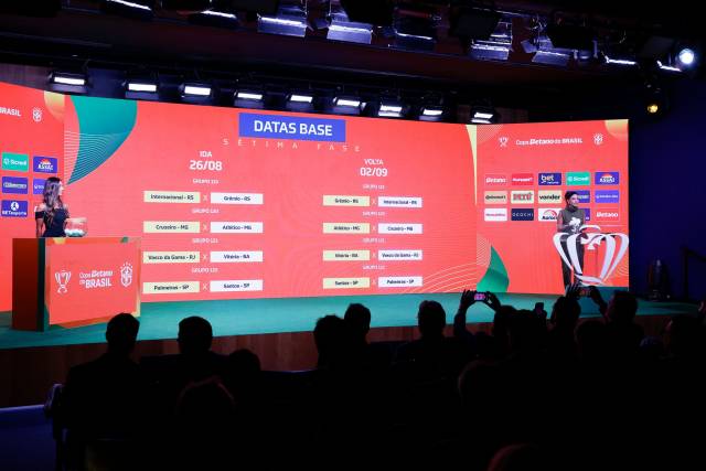Sorteio define Gre-Nal nas quartas de final da Copa do Brasil