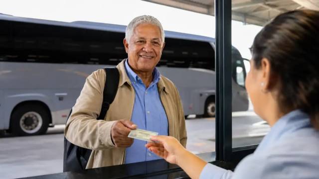 Idosos de baixa renda podem comprar passagens de ônibus interestaduais com desconto sem prazo de antecedência