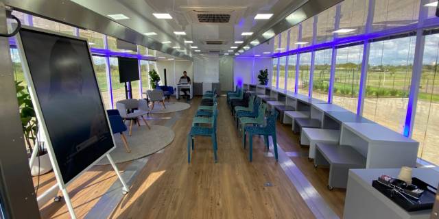 Carreta Tri Juntos promove programação gratuita durante a Expo Terneira