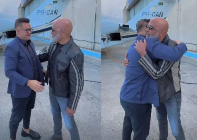 Helicóptero em que viajava Rick, da dupla com Renner, está desaparecido em SC