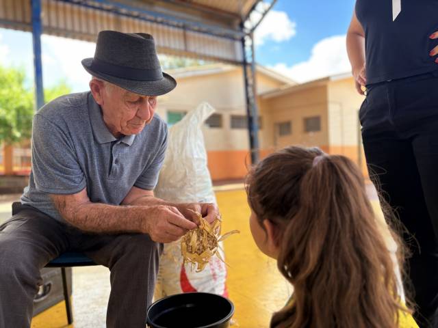Escola de Três de Maio apresenta projeto sobre cultura e saberes do campo no MEA