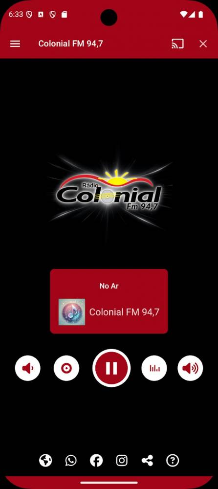 Baixe o novo aplicativo da Colonial FM 94,7