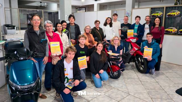 Três de Maio se destaca no RS com curso gratuito de formação para condutores de autopropelidos